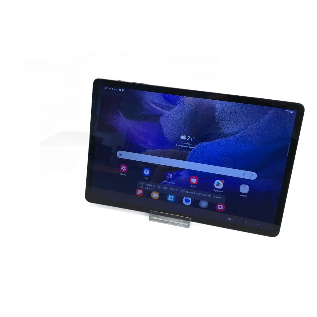 Samsung Galaxy Tab S7 FE 128GB Grijs | Nette staat, Computers en Software, Android Tablets, Samsung, Zo goed als nieuw, Support@Samsung.com