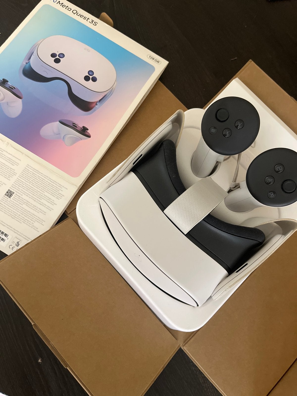 Meta Quest 3S VR-bril 128GB, Spelcomputers en Games, Virtual Reality, Ophalen of Verzenden, Nieuw, VR-bril, Overige platformen