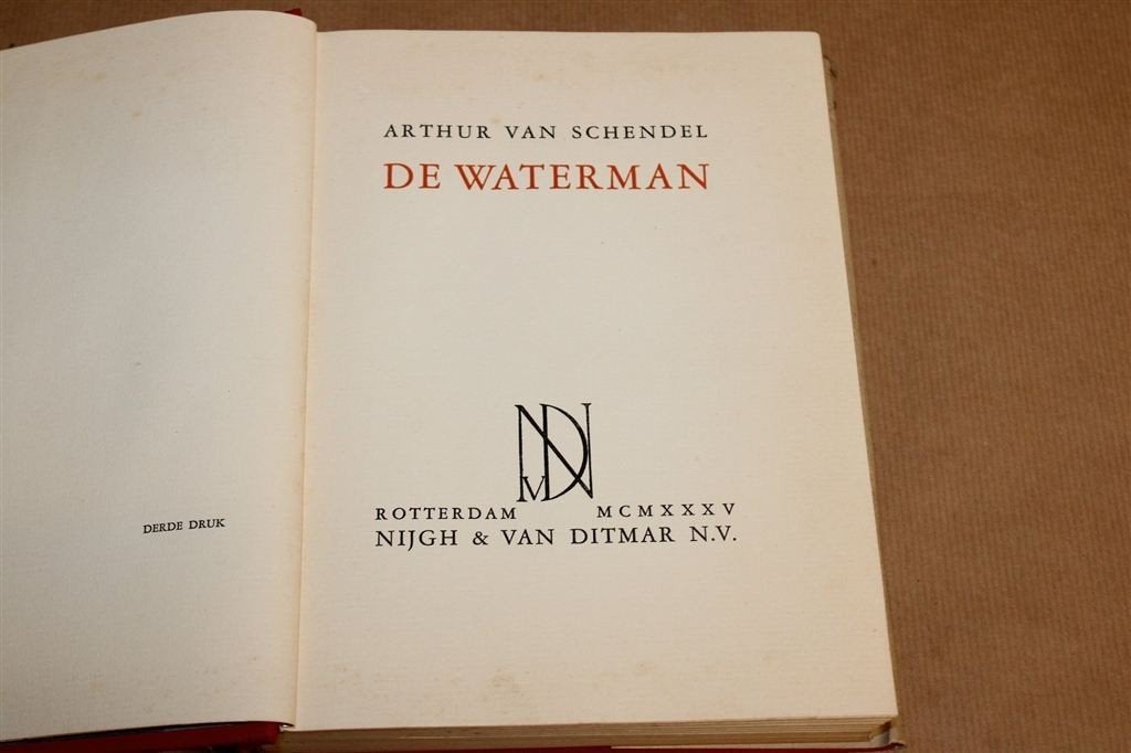 De Waterman — Roman van Arthur van Schendel, 1935, Ophalen of Verzenden, Gelezen