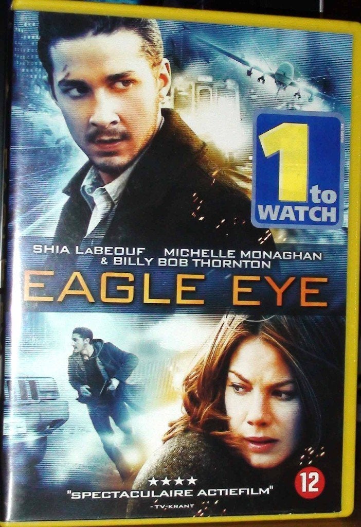 dvd eagle eye, Engels, Nederlands, Actiethriller, Ophalen of Verzenden