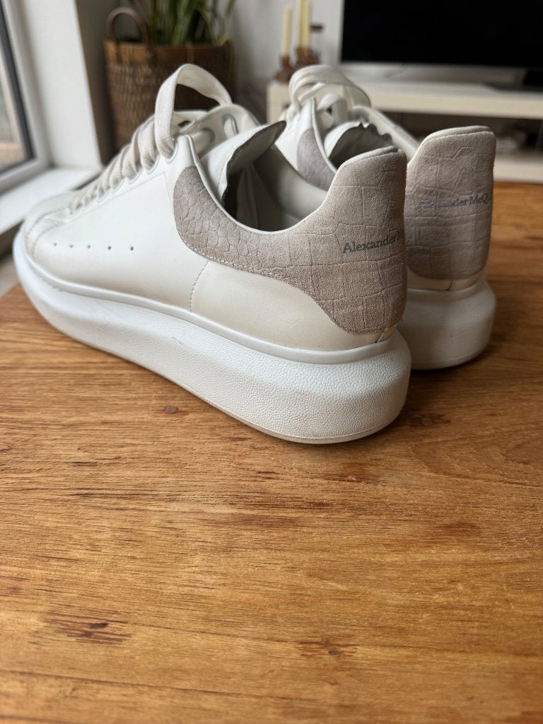 Alexander McQUEEN, Ophalen, Wit, Sneakers of Gympen, Zo goed als nieuw
