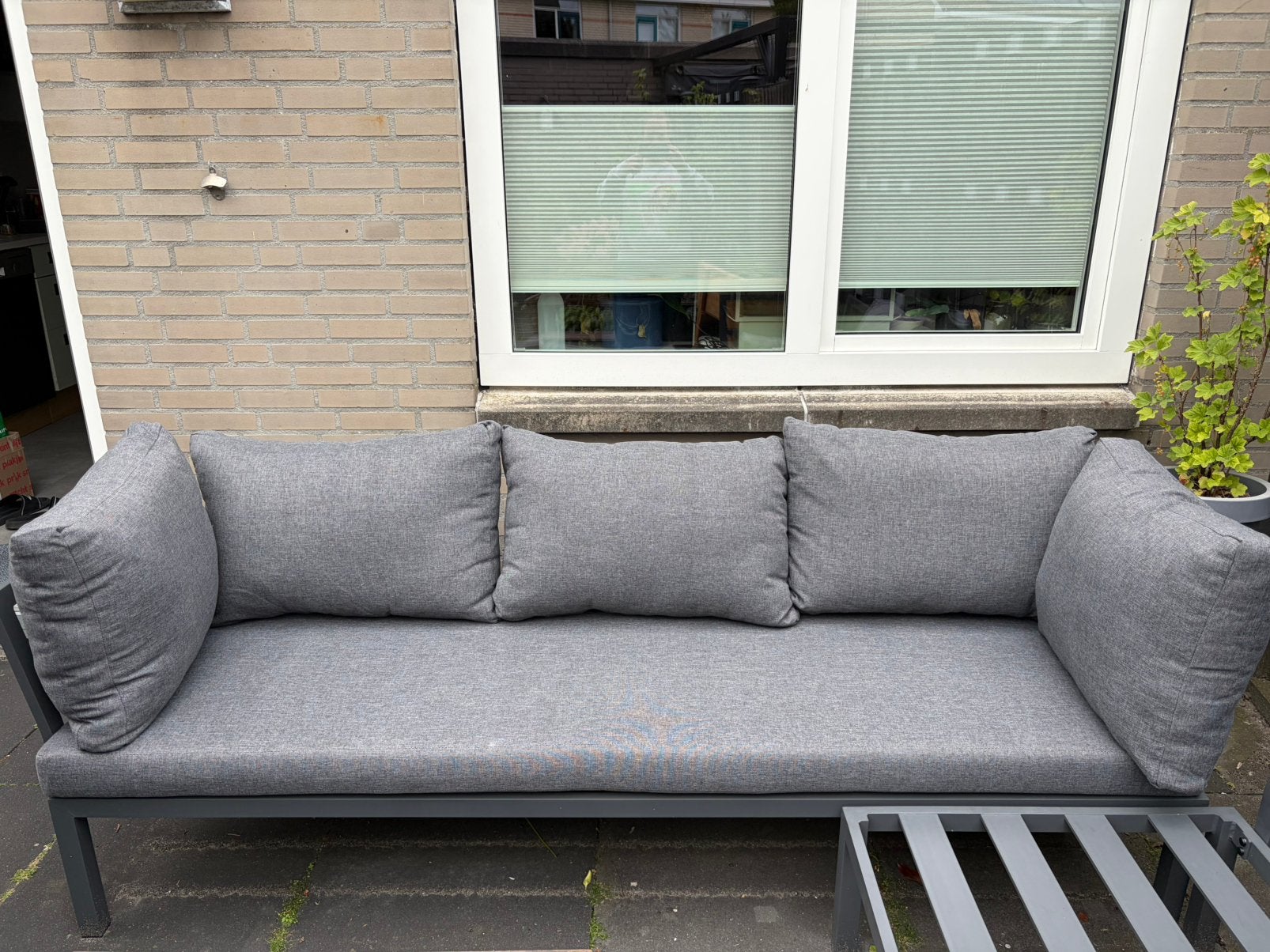 Tuinstel kussens ZONDER onderstel!, Tuin en Terras, Ophalen, Overige materialen, 3 zitplaatsen, Nieuw