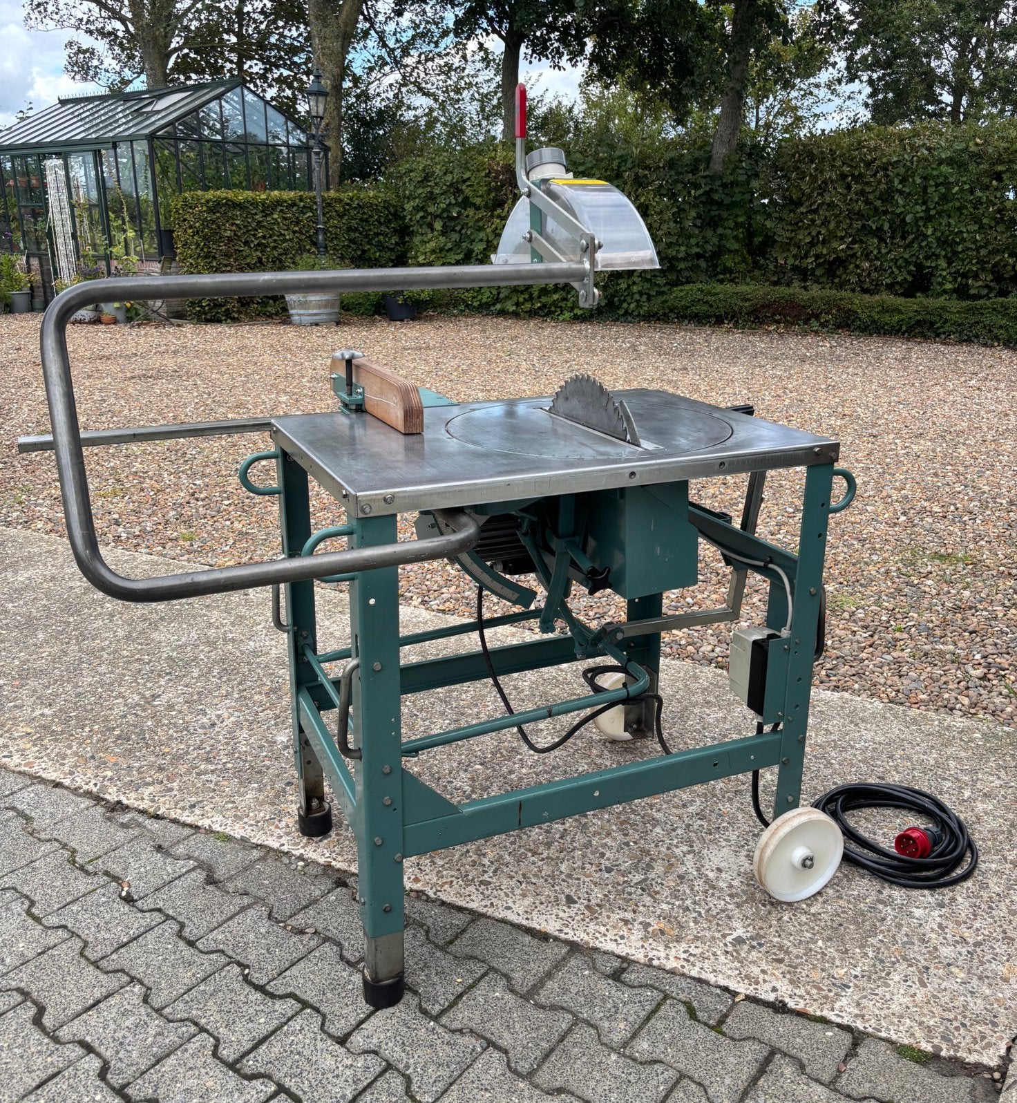 Gjerde bouwzaag zaagtafel, Doe-het-zelf en Verbouw, Ophalen, 70 mm of meer, Overige typen, Zo goed als nieuw