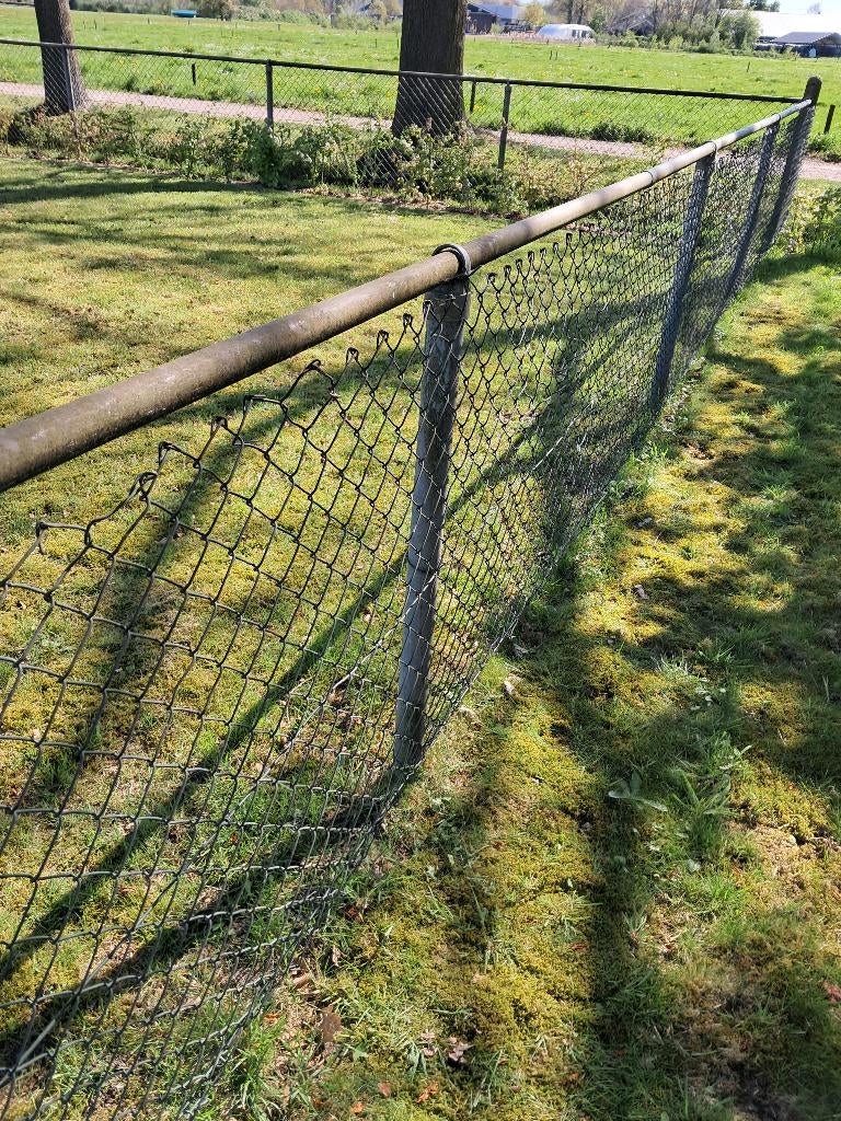 Hek werk, Tuin en Terras, Ophalen, Gebruikt, IJzer, Gaashekwerk