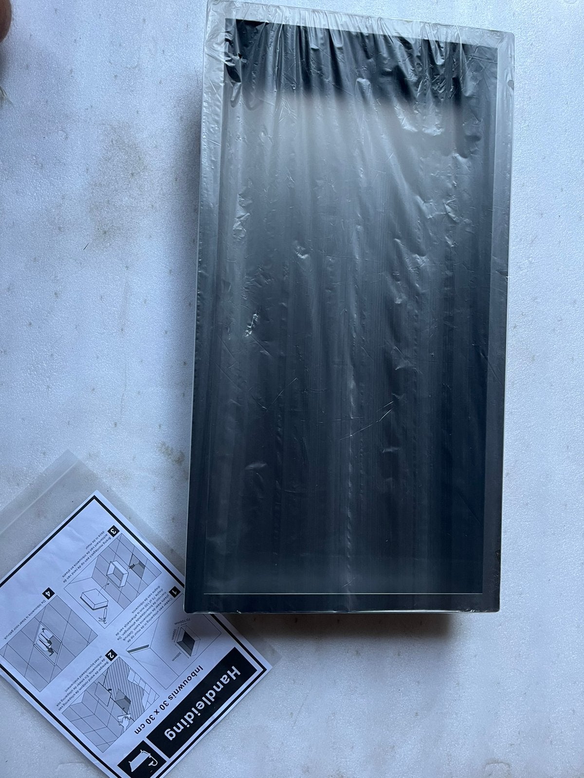 Inbouw nis 60x30cm, Ophalen of Verzenden, Nieuw, Zwart, Overige typen