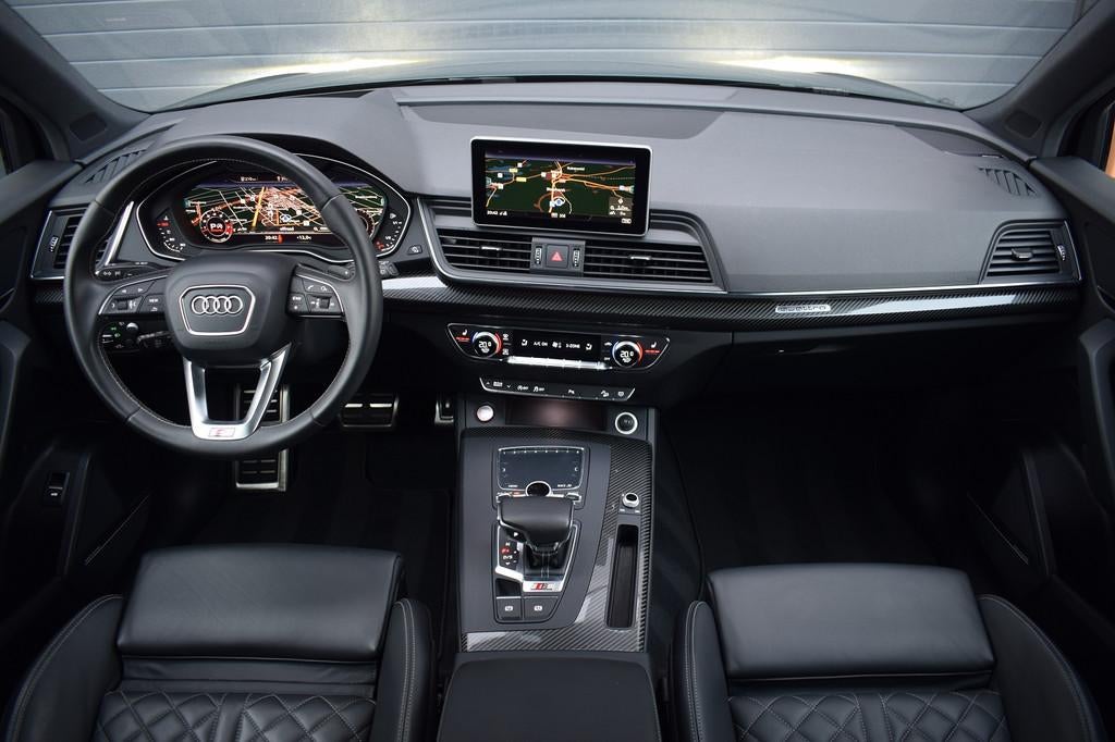 Audi SQ5 3.0 V6 TFSI 354pk Quattro | Luchtvering | Pano | Le, Automaat, Gebruikt, 2995 cc, Leder