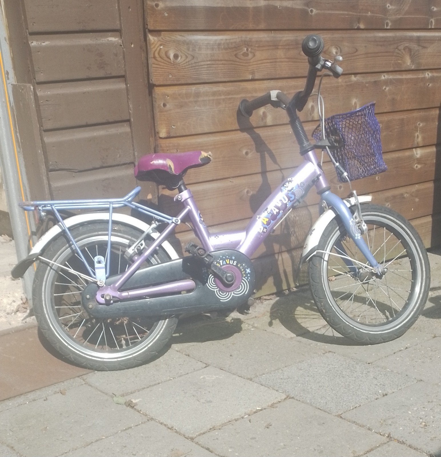 meisjes fietsje, Fietsen en Brommers, Fietsen | Meisjes, Ophalen, Gebruikt, 22 inch