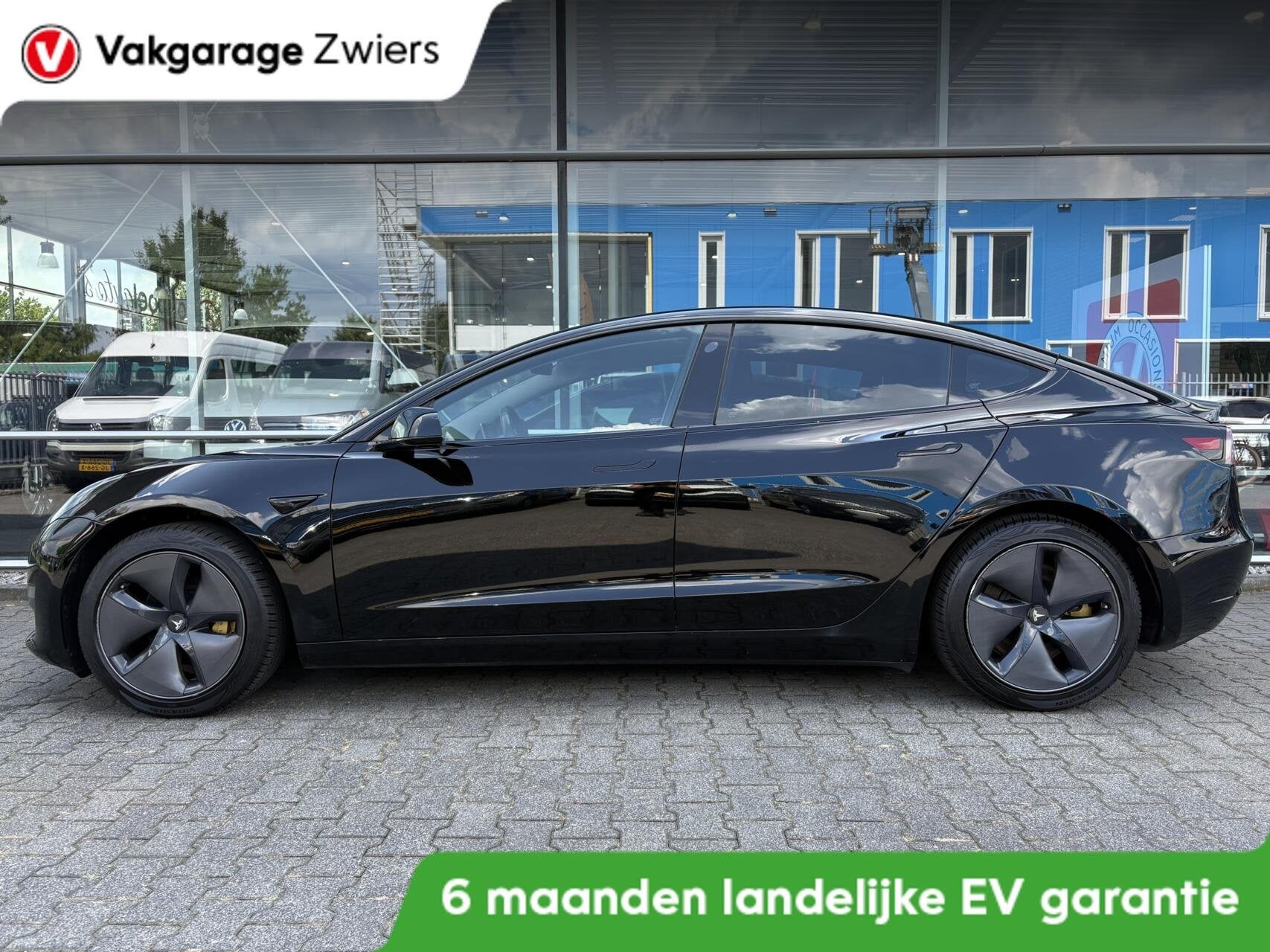 Tesla Model 3 Long Range RWD 75 kWh|SOH 85.6%|Autopilot|Trek, Gebruikt, Zwart, 287 pk, 600 km