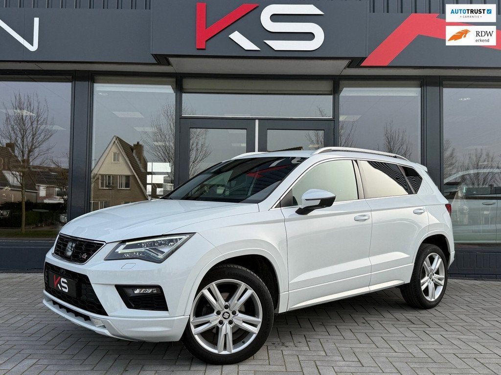 Seat Ateca 1.5 TSI FR 150pk Virtual Leder 360 Camera Beats, 4 cilinders, 150 pk, Ateca, Wit