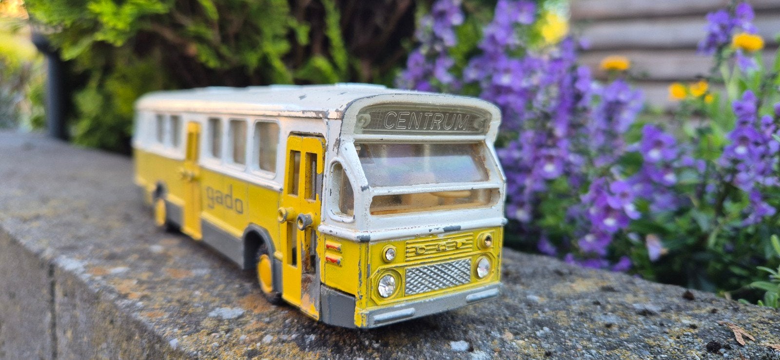 Vintage Gado bus  oude glorie, Ophalen of Verzenden, Gebruikt, Bus of Vrachtwagen, Lion Toys