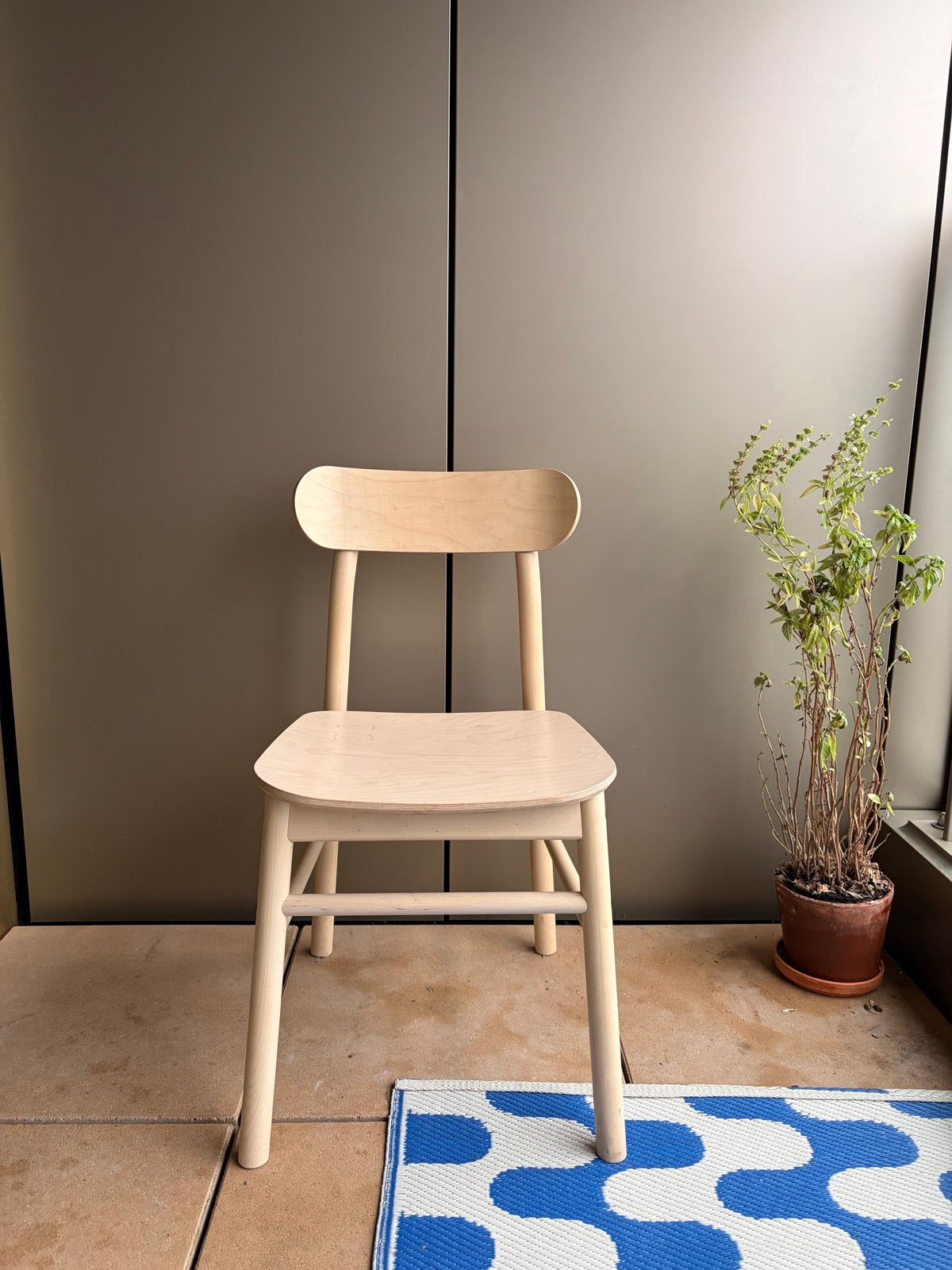 2 IKEA RÖNNINGE stoelen van berkenhout - Rotterdam, Ophalen, Twee, Overige kleuren, Zo goed als nieuw