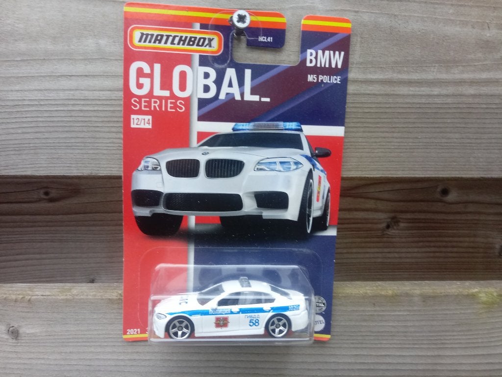 BMW M5 Matchbox Politie Rusland, Ophalen, Nieuw, Auto