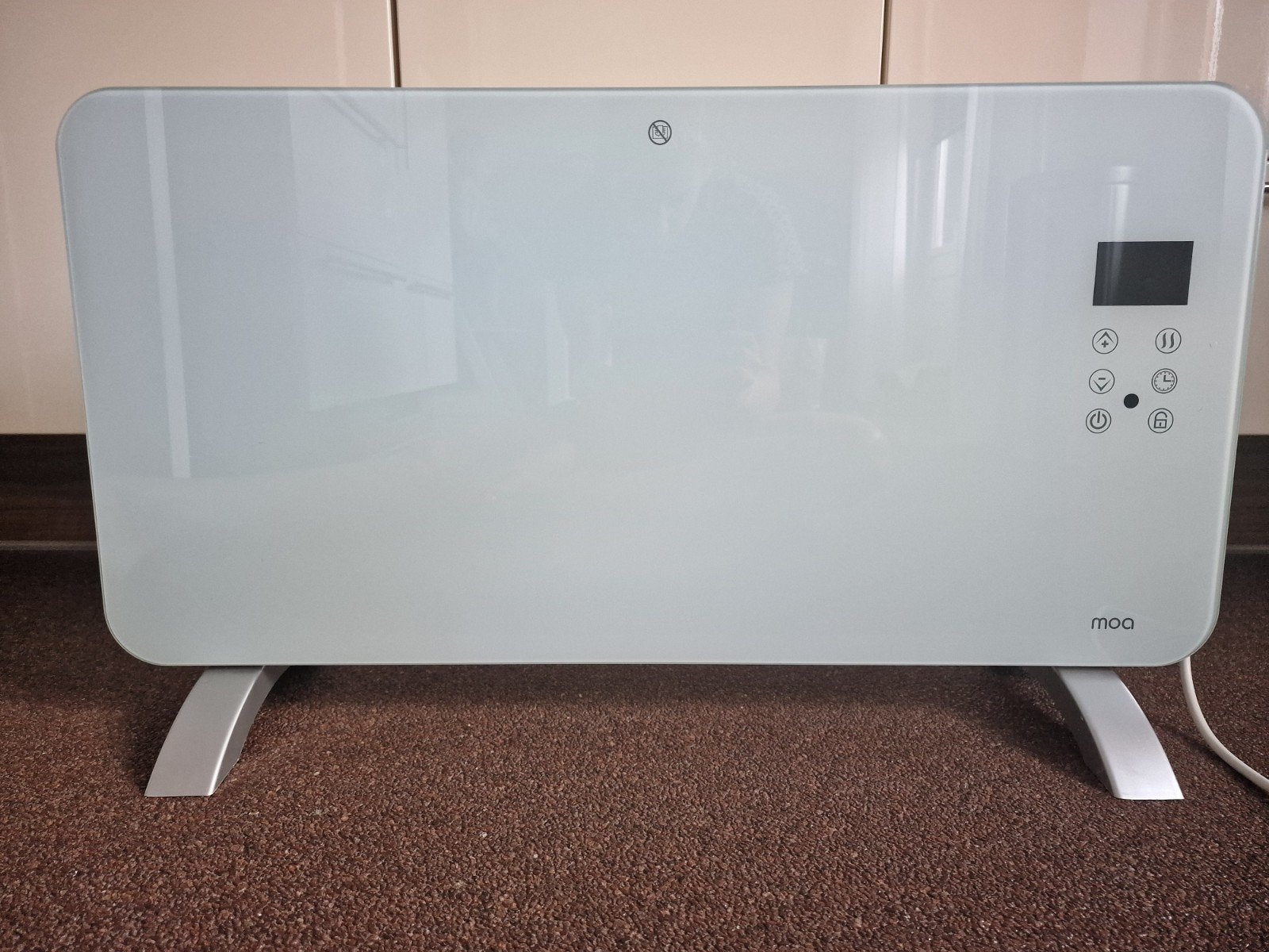 MOA Smart Glazen Paneelverwarming, Huis en Inrichting, Kachels, Ophalen, Overige soorten, Elektrisch, Nieuw