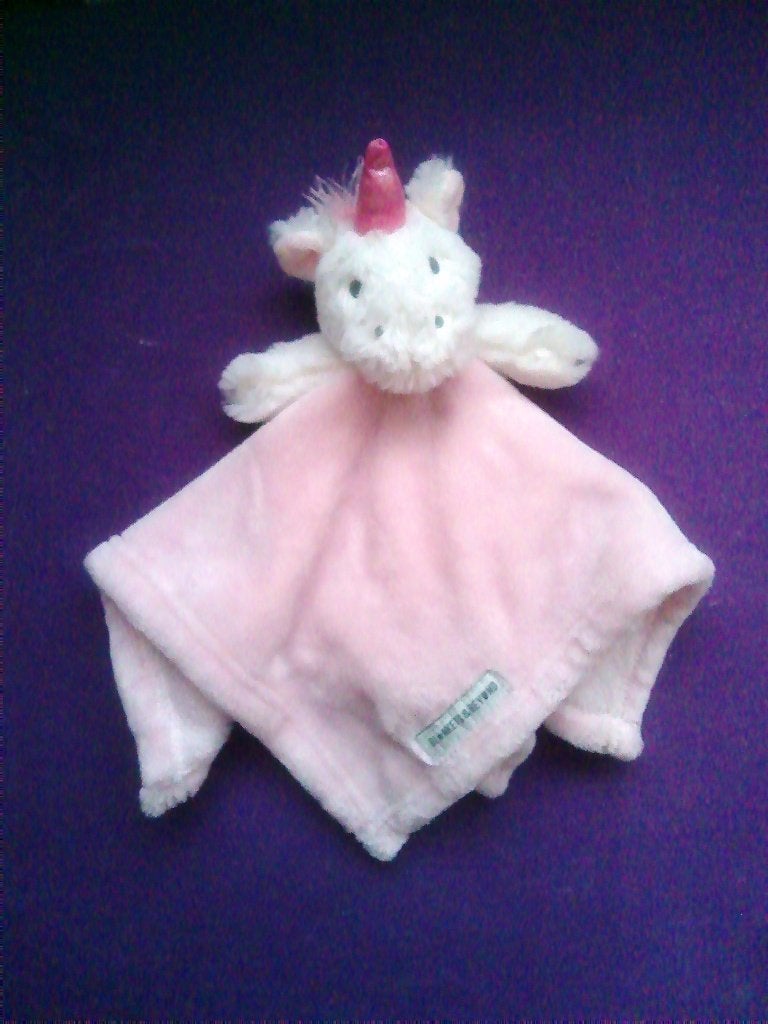 BLANKETS & BEYOND Knuffeldoekje EENHOORN UNICORN **Nieuw**, Paard, Nieuw, Ophalen of Verzenden, Met label