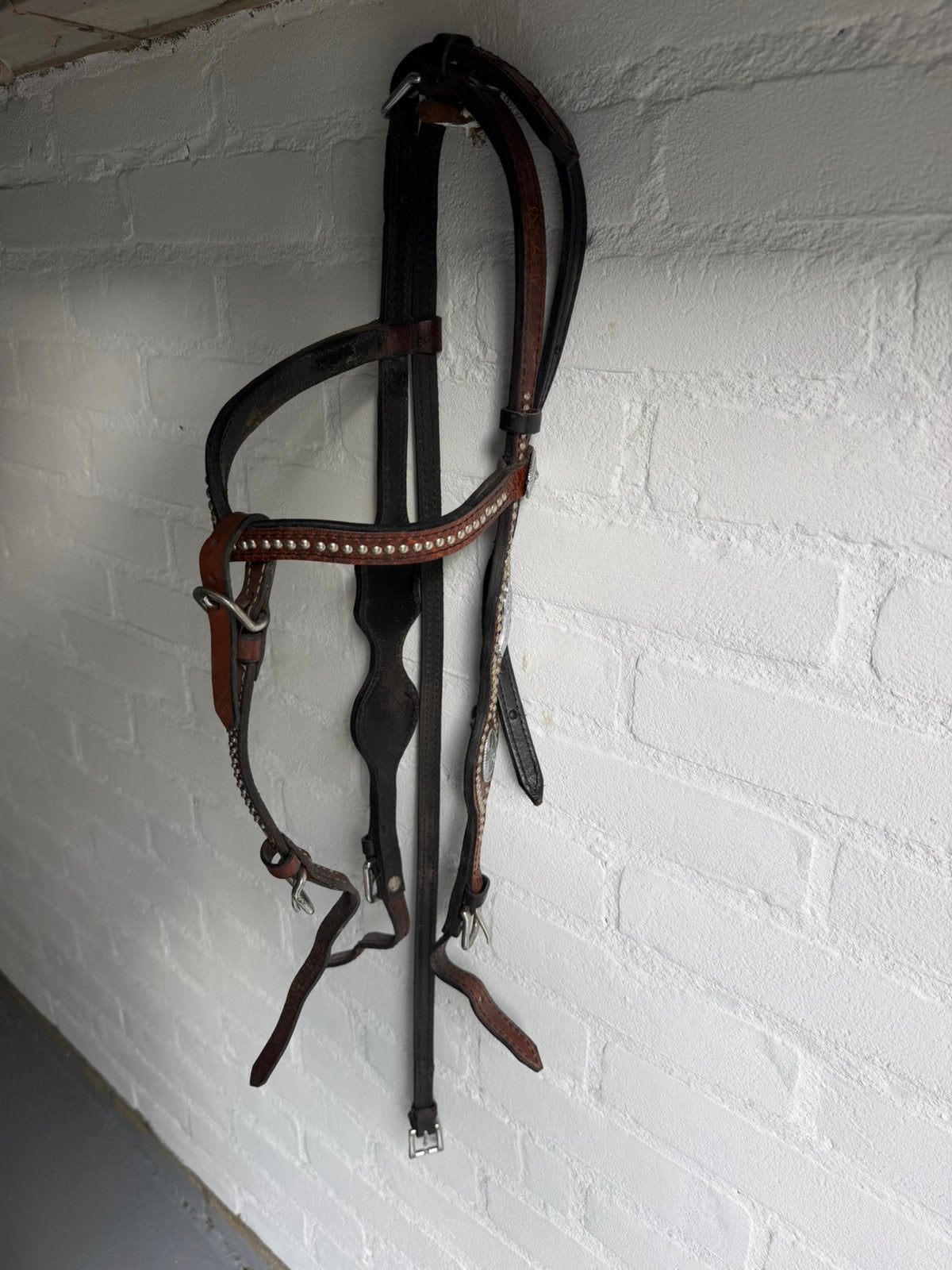Western hoofdstel, Bruin, Ophalen of Verzenden, Overige maten, Western