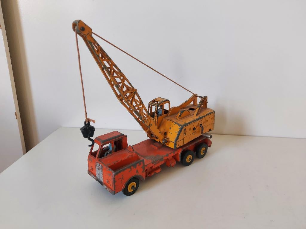 Dinky Toys 972 Coles 20-Ton Crane Truck, Ophalen of Verzenden, Gebruikt, Hijskraan, Tractor of Landbouw, Dinky Toys