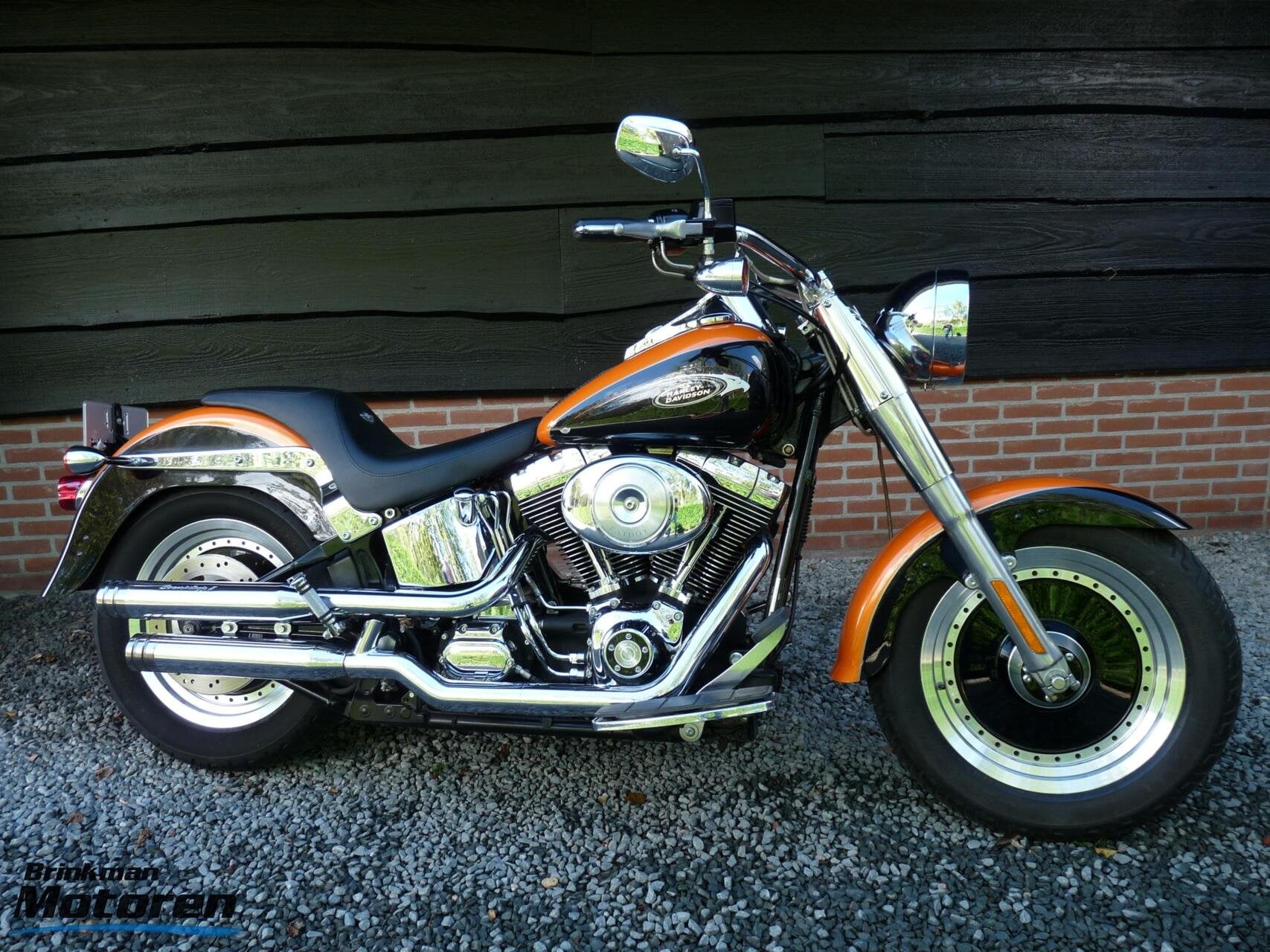 Unieke 88 FLSTFI Fat Boy 100 Anni. Screamnig Eagle, Chopper, 1449 cc, Meer dan 35 kW, Handgeschakeld
