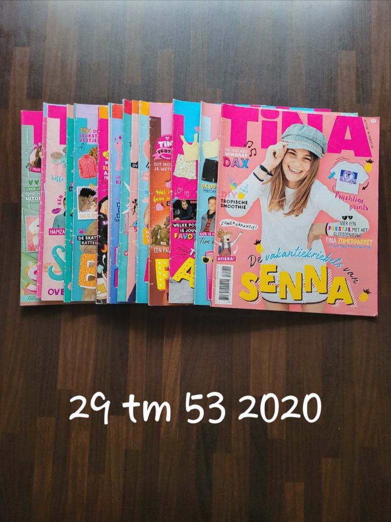Tijdschrift Tina 25 stuks, Ophalen of Verzenden, Gelezen, Overige typen