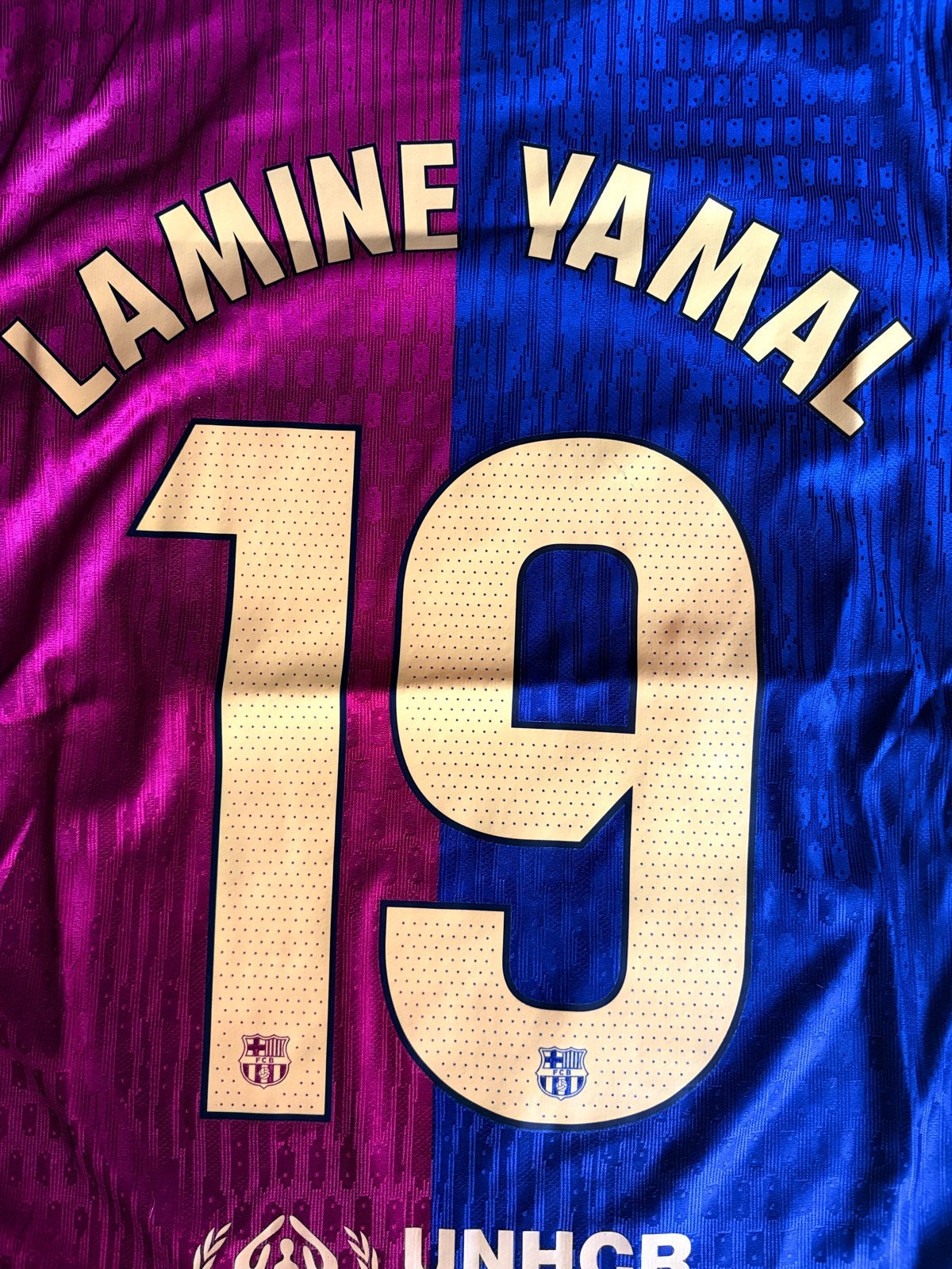 FC Barcelona x Cactus Jack Lamine Yamal 19 Voetbalshirt, Meerkleurig, Nieuw, Ophalen of Verzenden, Maat 46 (S) of kleiner