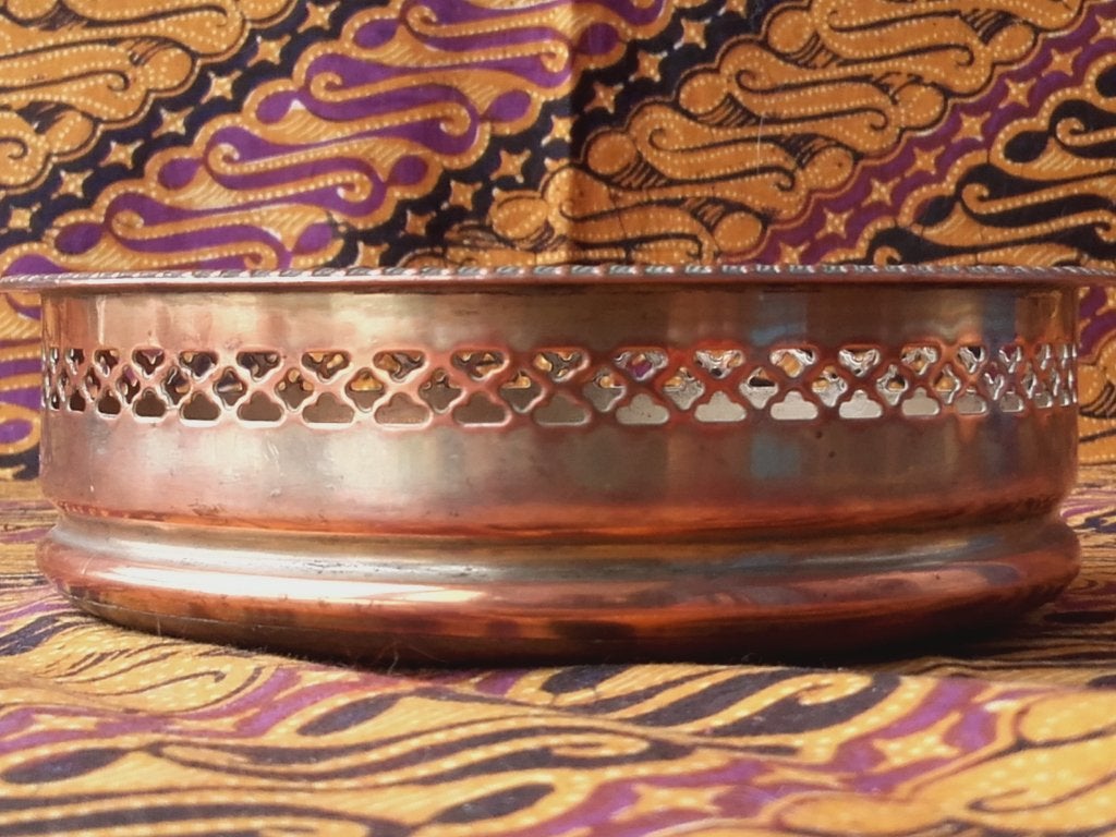 Mooie antieke silverplate flessenhouder uit Engeland 13,8 cm, Antiek en Kunst, Ophalen of Verzenden