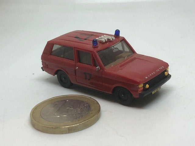 Brandweer Range Rover SUPERMOOI, Herpa, Ophalen of Verzenden, Gebruikt, Auto, Herpa