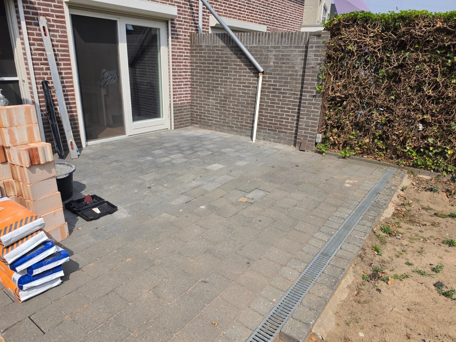 Gratis bestrating/stenen, zelf oprapen!, Tuin en Terras, Ophalen