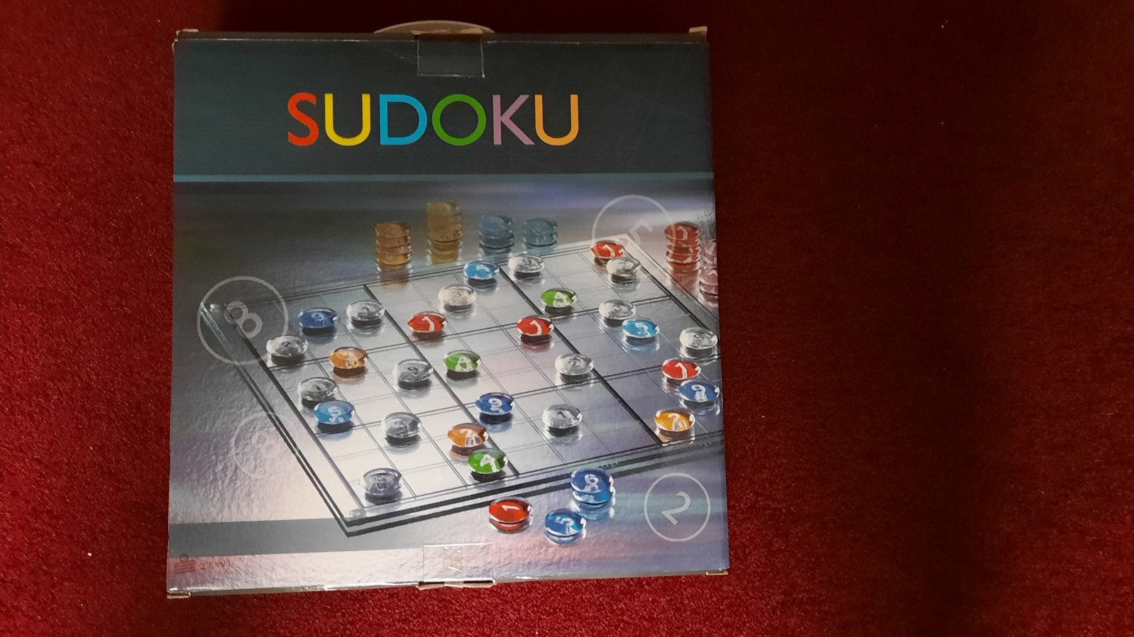 Sudoku spel van glas, Ophalen of Verzenden, Zo goed als nieuw