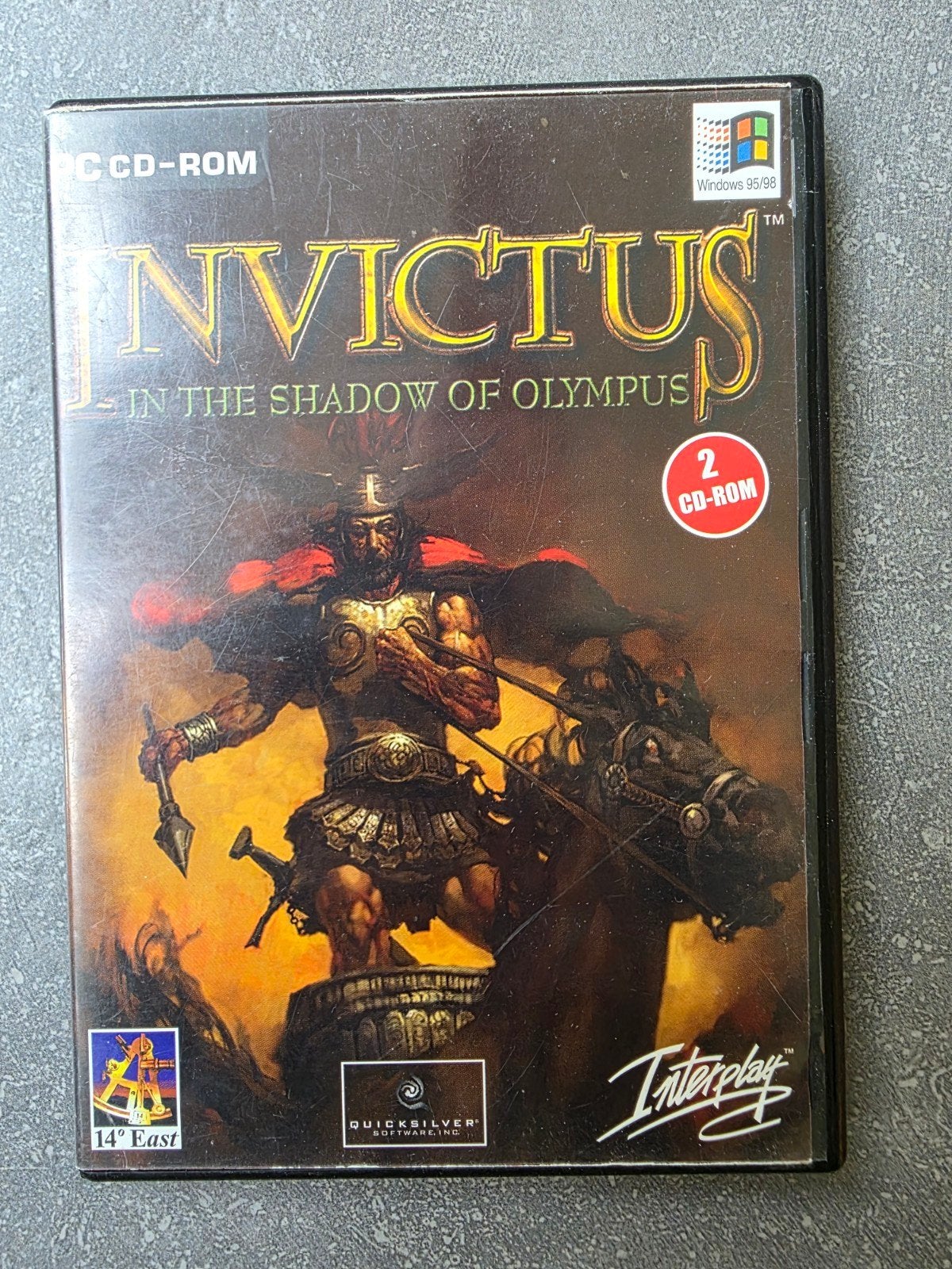 Pc game Invictus in the shadow of Olympus

Game in een goede, Avontuur en Actie, 1 speler, Ophalen of Verzenden, Zo goed als nieuw