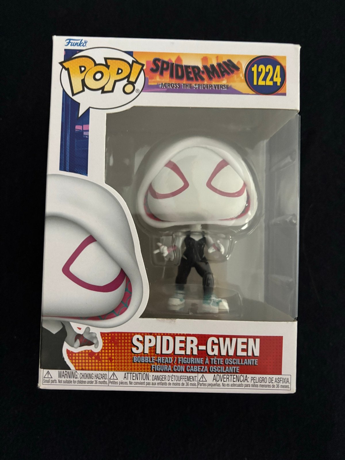Funko Pop! Spider-Gwen (1224) Across the Spider-Verse, Kinderen en Baby's, Speelgoed | Actiefiguren, Ophalen of Verzenden, Nieuw