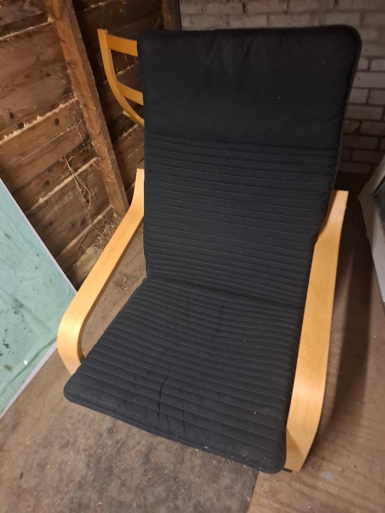 IKEA stoel, Ophalen, Gebruikt, Twee, Zwart
