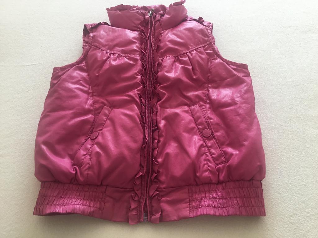 Bodywarmer maat 110, Kinderen en Baby's, Kinderkleding | Maat 110, Ophalen, Gebruikt, Meisje