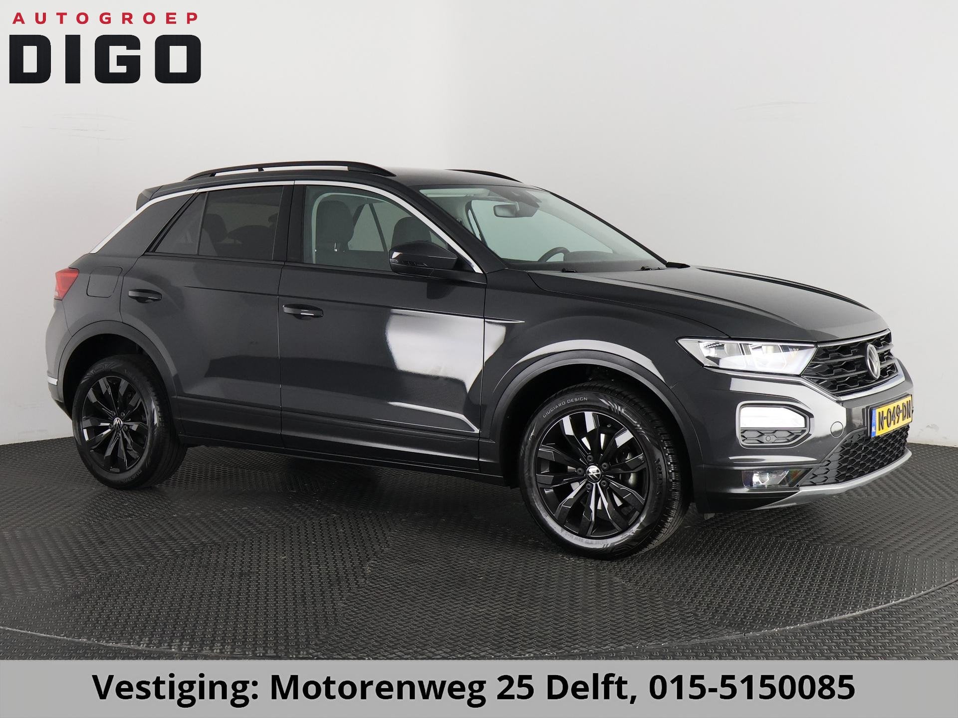 Volkswagen T-Roc 1.0 TSI STYLE 100% OH.GARANTIE TOT 10-2031*, Voorwielaandrijving, Dealer onderhouden, Stof, Gebruikt