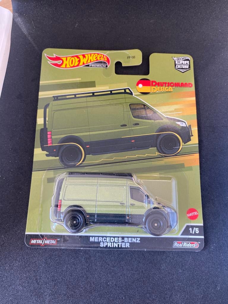 Hot wheels Mercedes sprinter, Hobby en Vrije tijd, Modelauto's | Overige schalen, Nieuw, Auto, Ophalen of Verzenden