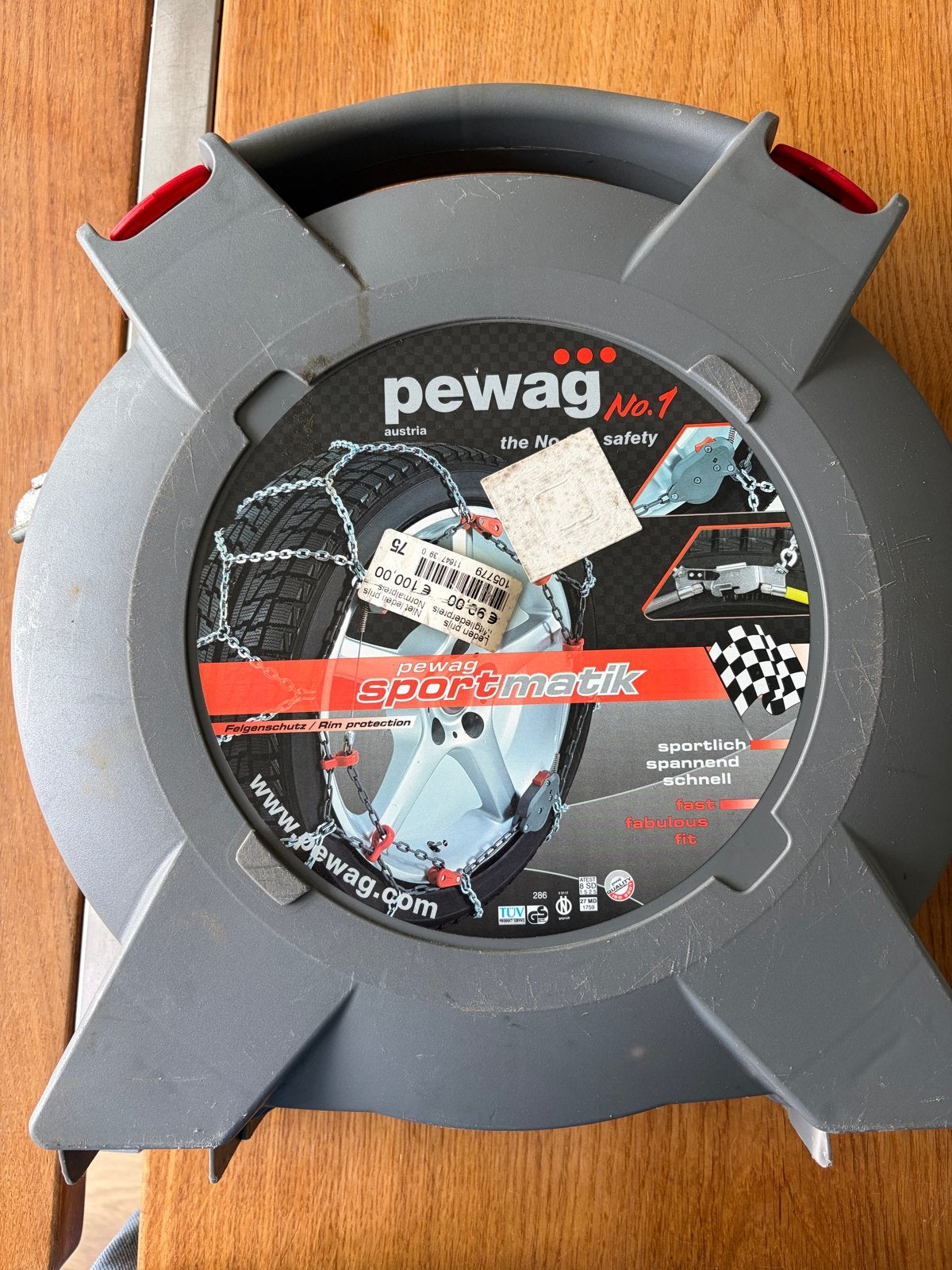 Pewag Sportmatik SMX 75 Sneeuwkettingen - Nieuw, Ophalen, Zo goed als nieuw