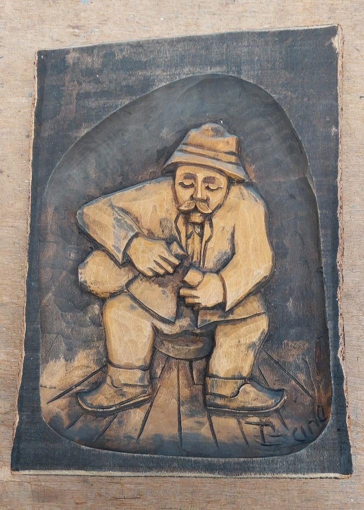 153303 Wanddecoratie WD008, Antiek en Kunst, Kunst | Beelden en Houtsnijwerken, Ophalen of Verzenden
