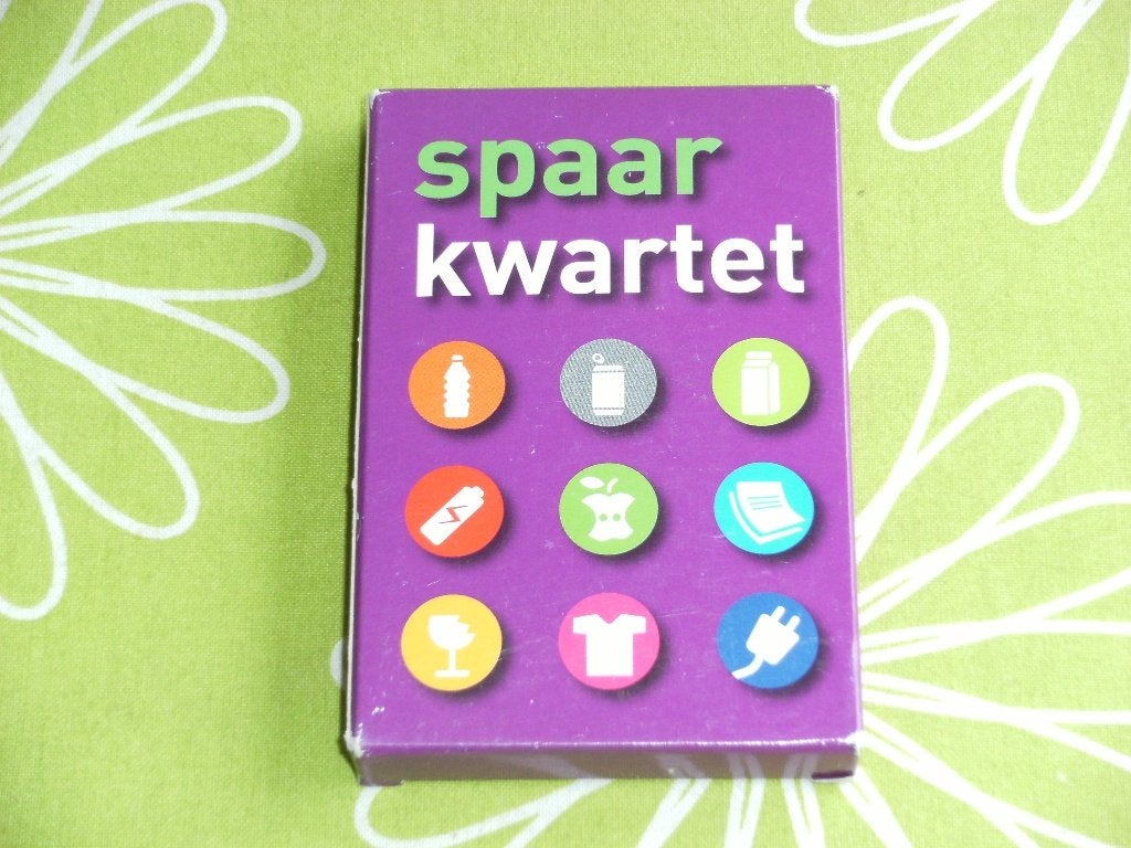 Spaar kwartet - Recycle gemeente Alphen aan de Rijn, Ophalen of Verzenden, Zo goed als nieuw, Kwartet(ten)