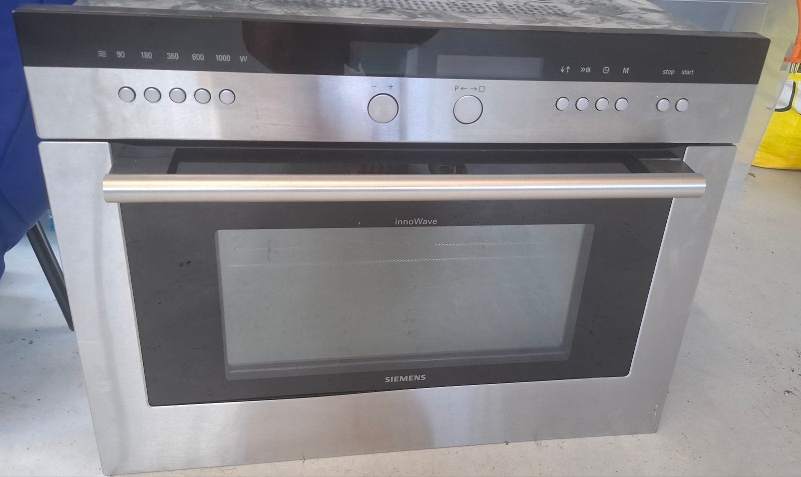 Siemens innoWave inbouw combi-oven/magnetron, Ophalen, Gebruikt, Siemens, Combi-oven
