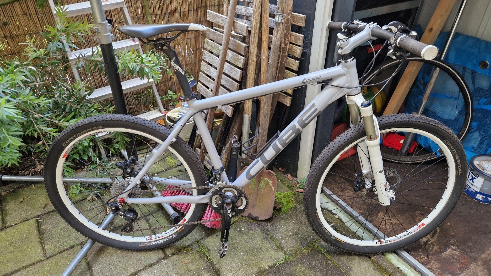 Cube Mtb (17 inch) met Shimano Deore XT en RockShox SID, Fietsen en Brommers, Fietsen | Mountainbikes en ATB, Minder dan 45 cm