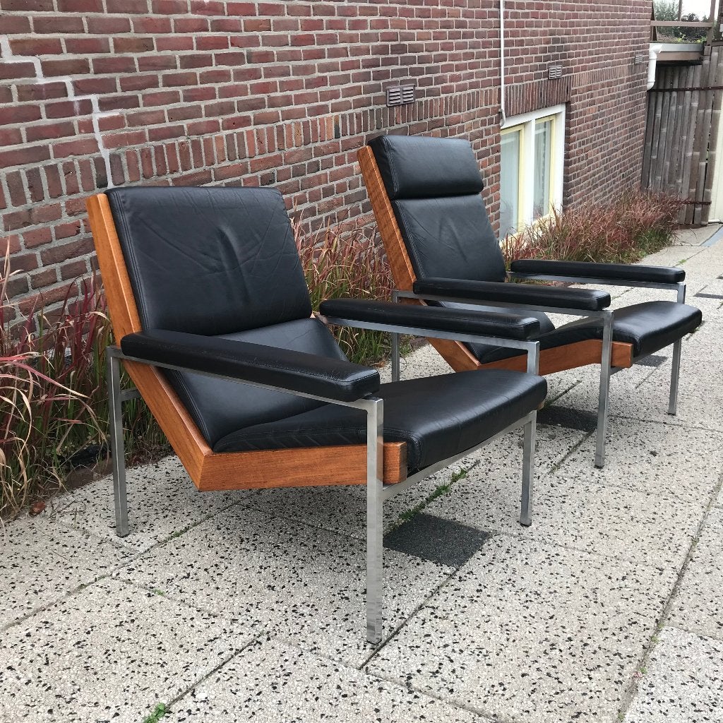 Set Lotus 1611 fauteuil Rob Parry Gelderland vintage design, Huis en Inrichting, Gebruikt, Ophalen of Verzenden, Nvt, Nvt