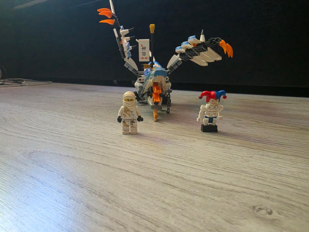Lego Ninjago 2260 Ice Dragon Attack, Kinderen en Baby's, Speelgoed | Duplo en Lego, Gebruikt, Lego, Complete set, Inclusief minifiguren
