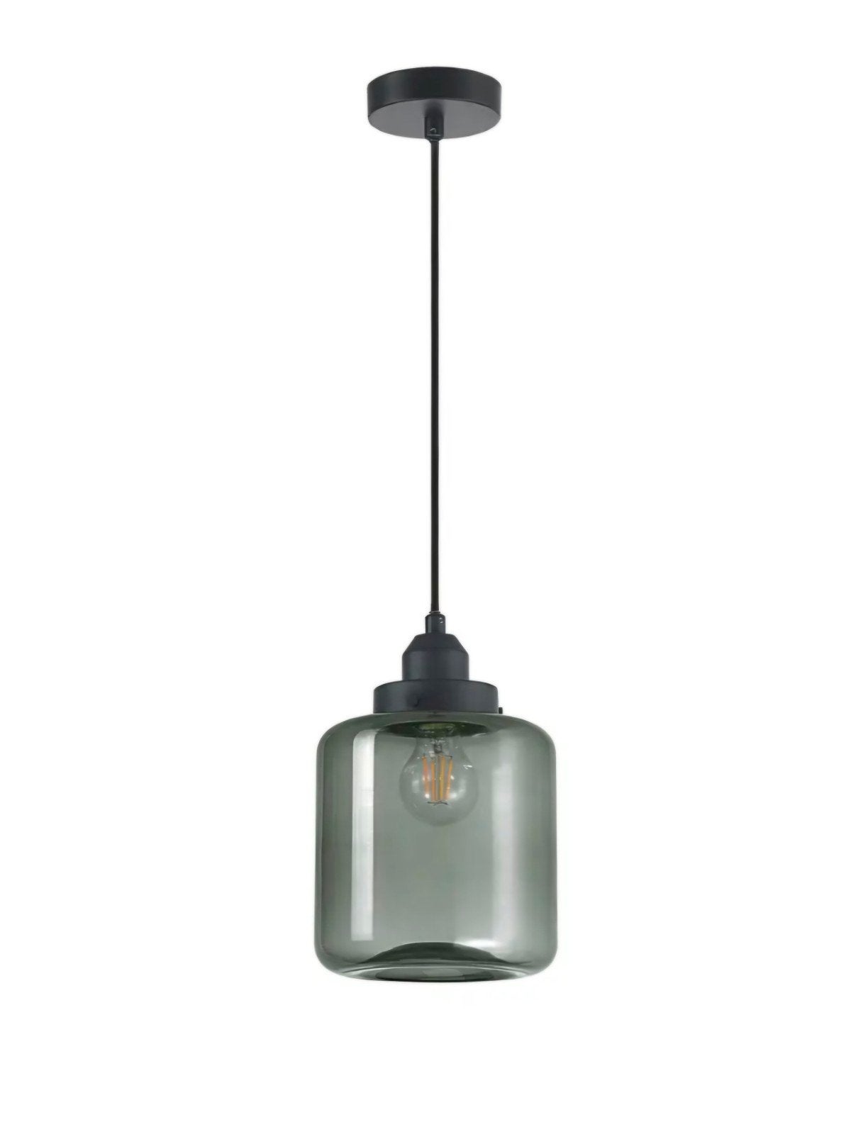 Hanglamp Juno Karwei maat M, Ophalen, E27 (groot), Zo goed als nieuw, Glas