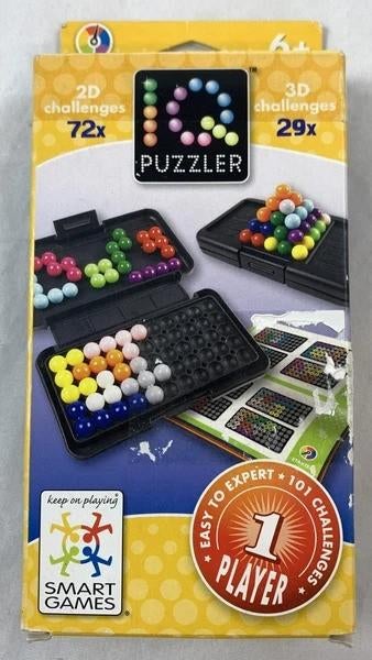 SmartGames IQ Puzzler 101 Opdrachten Logicaspel Smart Games, Coolsingel 104, 3011 AG Rotterdam, Netherlands, Verzenden, Een of twee spelers