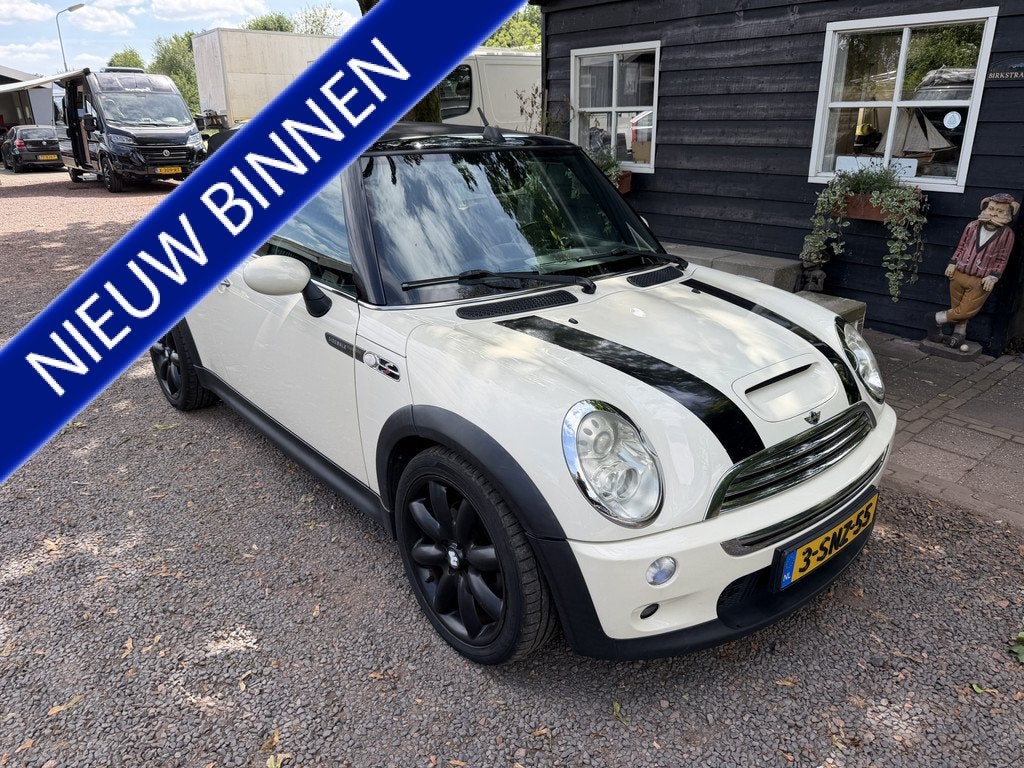MINI Cabrio 1.6 Cooper S CABRIOLET|XENON|LEER|PDC (bj 2008), Auto's, Voorwielaandrijving, Gebruikt, 4 cilinders, Cabriolet