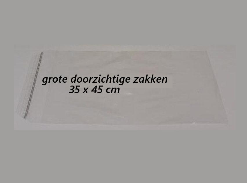 grote mailing bag - plastic zakken transp - ca A3 formaat, Ophalen of Verzenden, Nieuw