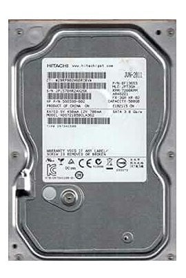 Hitachi HGST Harddisk 640GB 3,5 SATA, Computers en Software, Intern, Hitachi, HGST, 640GB, Refurbished