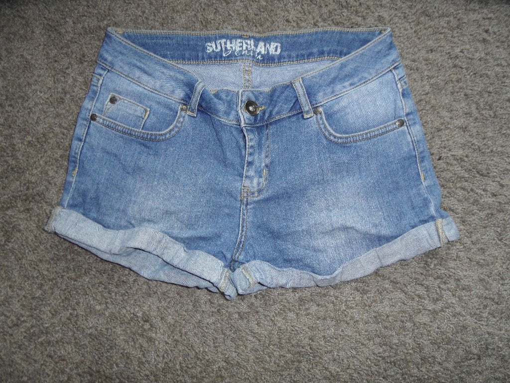 Prima korte spijkerbroek van Sutherland Denim, maat 36, Sutherland, Blauw, Ophalen of Verzenden, Zo goed als nieuw