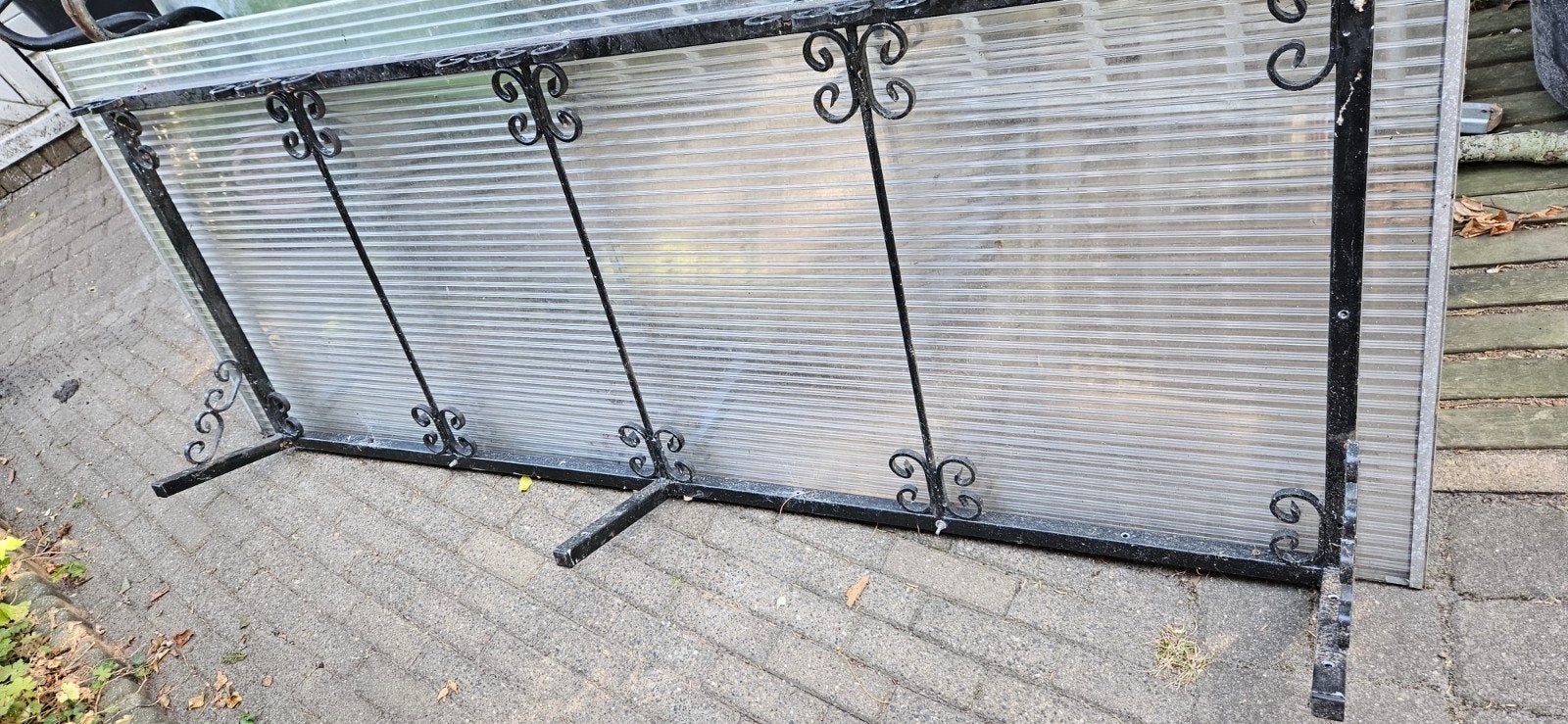 deuroverkapping frame met sierlijke beugels, Ophalen, Gebruikt, Minder dan 80 cm, Overige typen