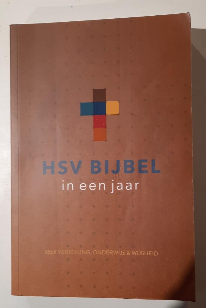 HSV in 1 jaar, 365x vertelling, onderw.&wijsheid, 1e dr 2020, Christendom | Protestants, Ophalen of Verzenden, Stichting HSV, Zo goed als nieuw