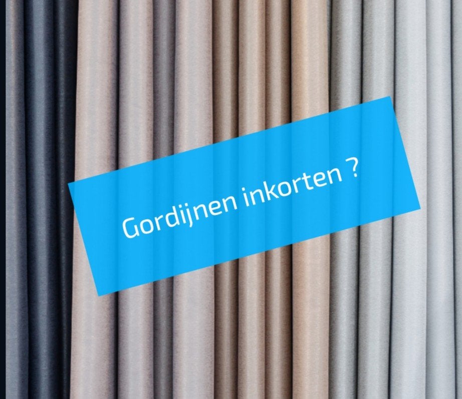 Voor een leuke prijsje uw gordijnen inkorten?, Huis en Inrichting, Stoffering | Gordijnen en Lamellen, Ophalen, Nieuw, 200 cm of meer