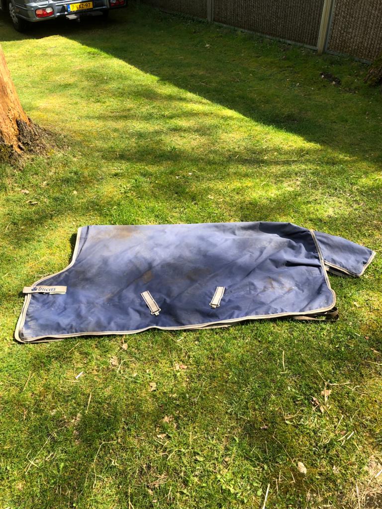 Regendeken 0 gram Bucas Freedom high neck 185 (135), Dieren en Toebehoren, Bucas, Gebruikt, 0 g, Verzenden